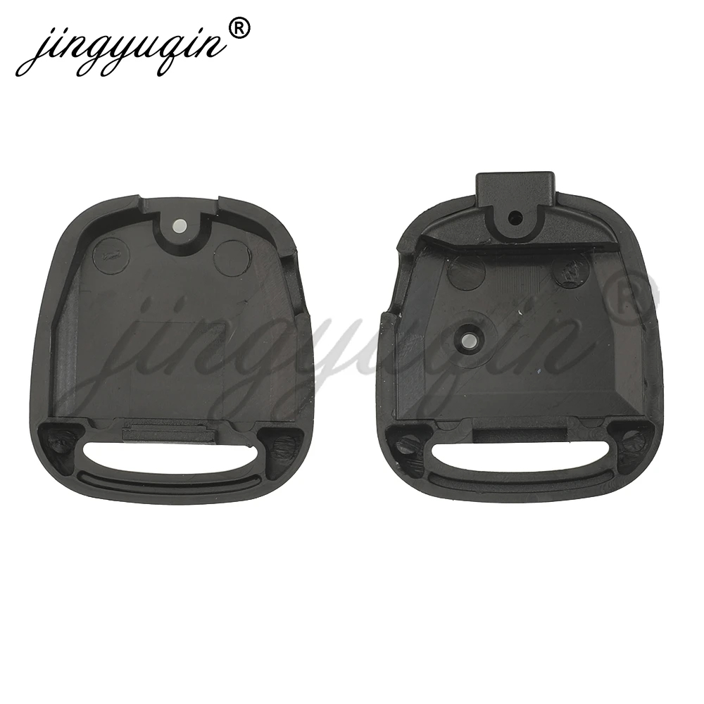 jingyuqin 1/2 Side Button Remote Car Key Shell For Toyota Carina Estima Harrier Previa Corolla Celica Replacement Housing