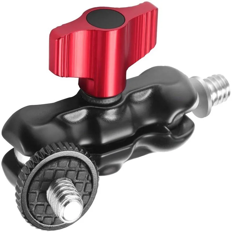 Mini all-metal monitor bracket double-head micro-single reverse accessories