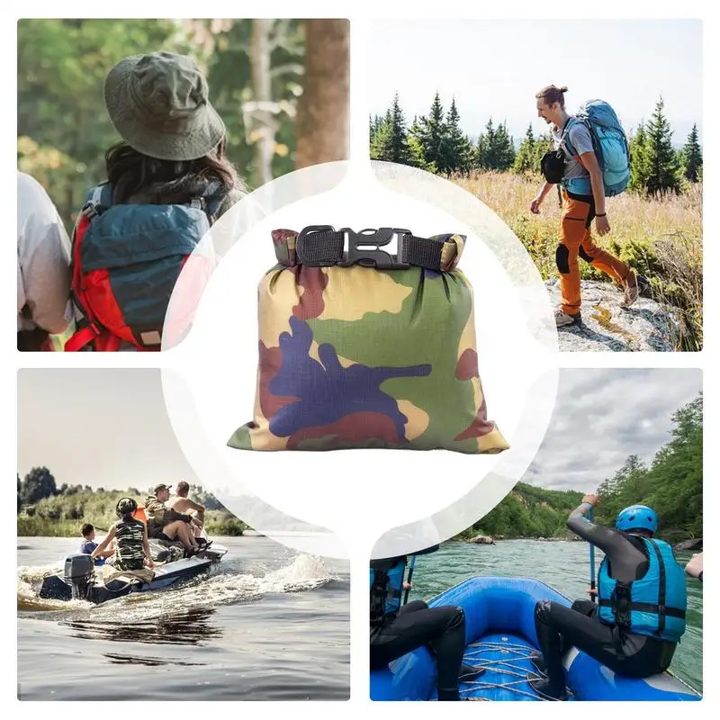 ドライバッグウォータースポーツ用 3L 小型ドライサック水泳アウトドアギア圧縮ポーチビーチラフティング釣りハイキングキャンプ