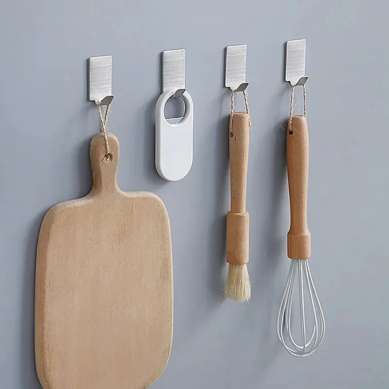 10PCS Mini Self Adhesive Hook - Kitchen Gadgets Organizer 评论和价格