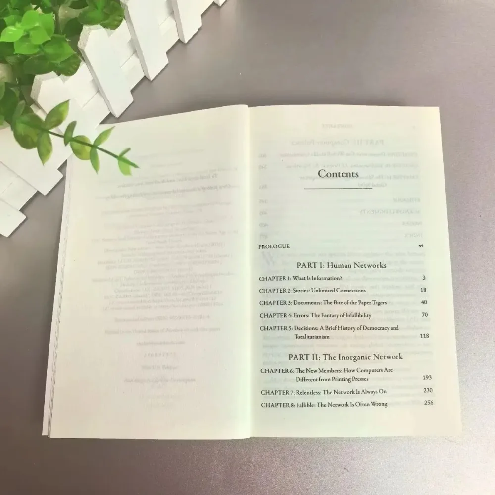 Nexus بواسطة تاريخ موجز لشبكات المعلومات من العصر الحجري إلى كتاب غلاف ورقي بالذكاء الاصطناعي باللغة الإنجليزية