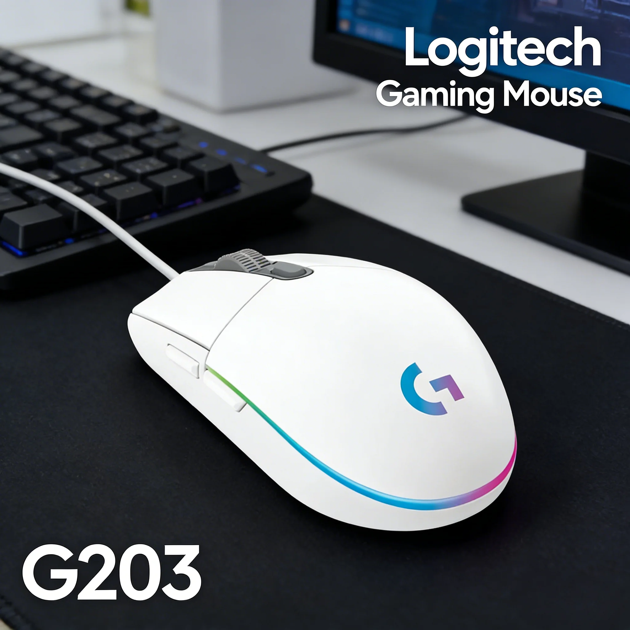 

Logitech G203 — персонализируйте свое игровое путешествие