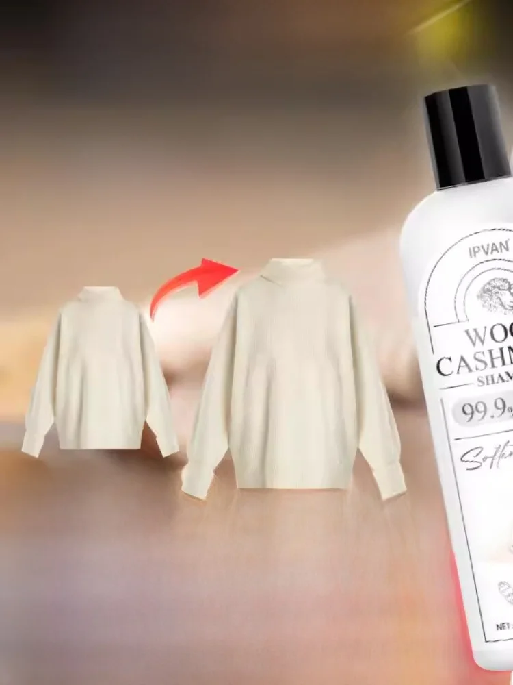 

Wool Sweater Shrinkage Restoration Agent Woolen Cashmere Fluffy Expansion Repair Protective Wash Bag for Clothing Care