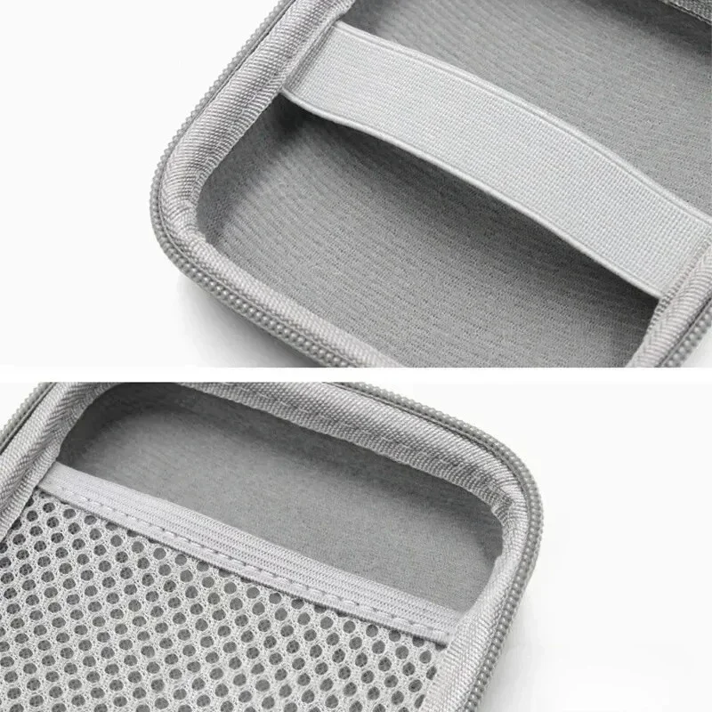 Portable Multifunctional Earphone Storage Organizer Bag Data Cable Digital Gadgets Case for Charger USB Drive Protective Cover