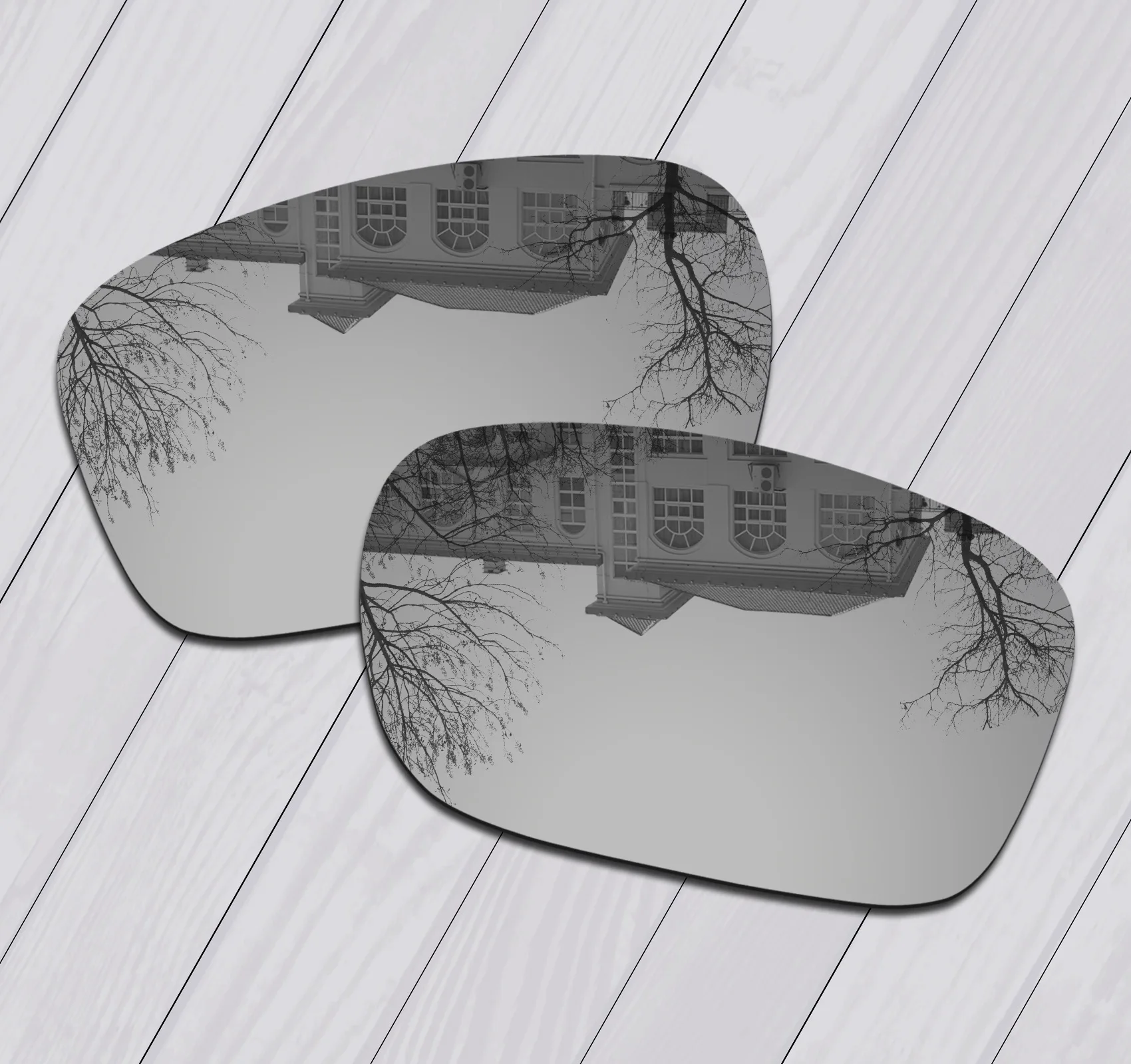 ELuxonsight Polarized Enhanced Replacement Lenses for Oakley Latch SQ OO9353 52mm Sunglasses - Varieties Colors