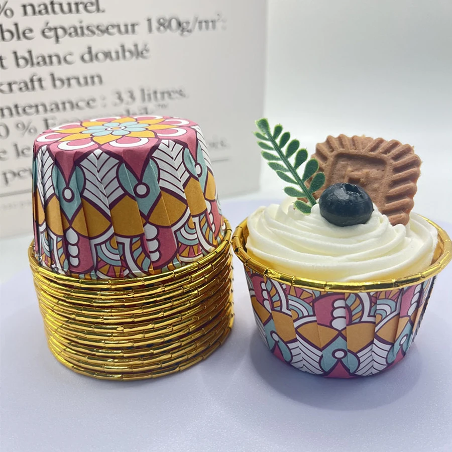 100/50/25PCS - Cake Cups - Suitable for Kitchen and Restaurant Cake Baking Tools