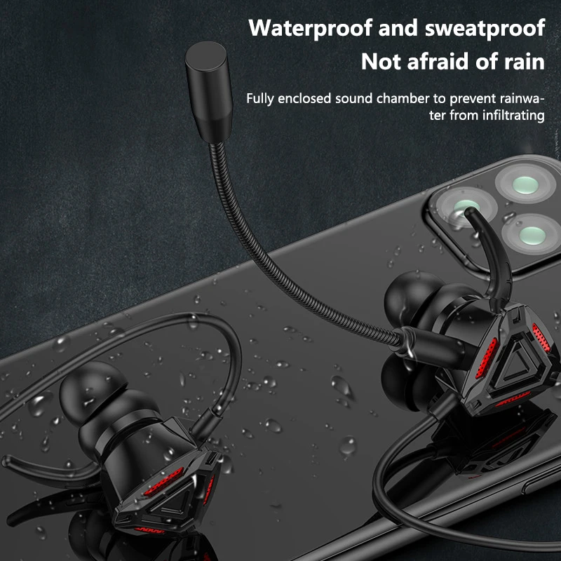 E-sports Player Gaming Headset With Mic, Detachable Microphone, Cool Stereo Headset For Mobile Phone And Computer