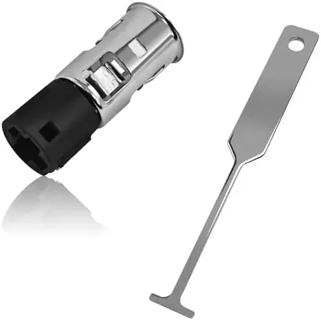 

Розетка прикуривателя ESWW 12В с инструментом для снятия для GMC Cadillac - OEM # 56457