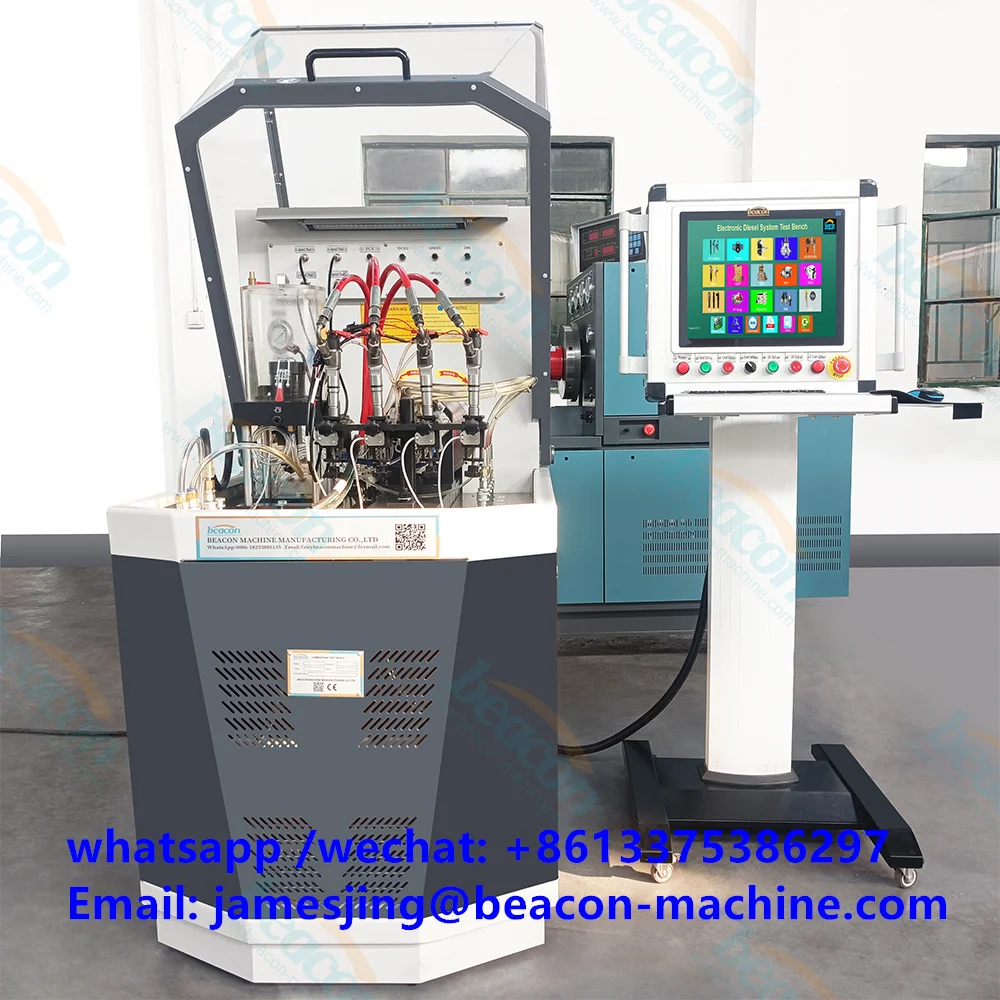 Auto Repair BC808 Electrical EUI EUP CAMBOX Heui 380V Common Rail Injector Pump Machine Test Bench