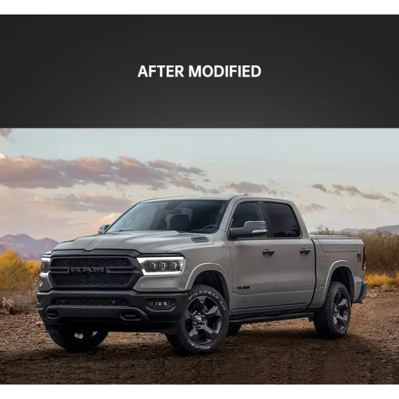 

VLAND Factory Full LED Headlights Assembly 2019 2020 2021 With Sequential Turn Signal Front Lamp for Dodge Ram 1500 Head Lights