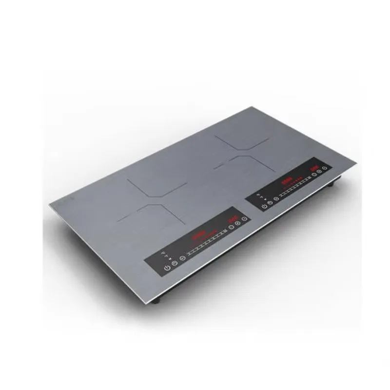 Kitchen Appliance Induction Hob 1800+1800W Built in 2 Burner Induction Cooker