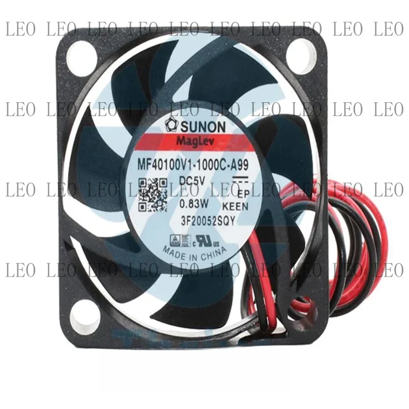 MY For sunon mf40100v 1-1000c-a99 5v 0.83w 4010 4cm two-wire cooling fan