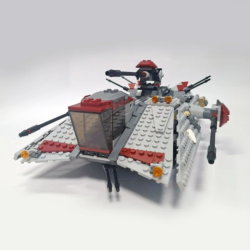 1012pcs MOC UT Unstable Terrain Armored Artillery Star Battle Model Building Blocks Desk Ornament, Home Decor Display Model Gift