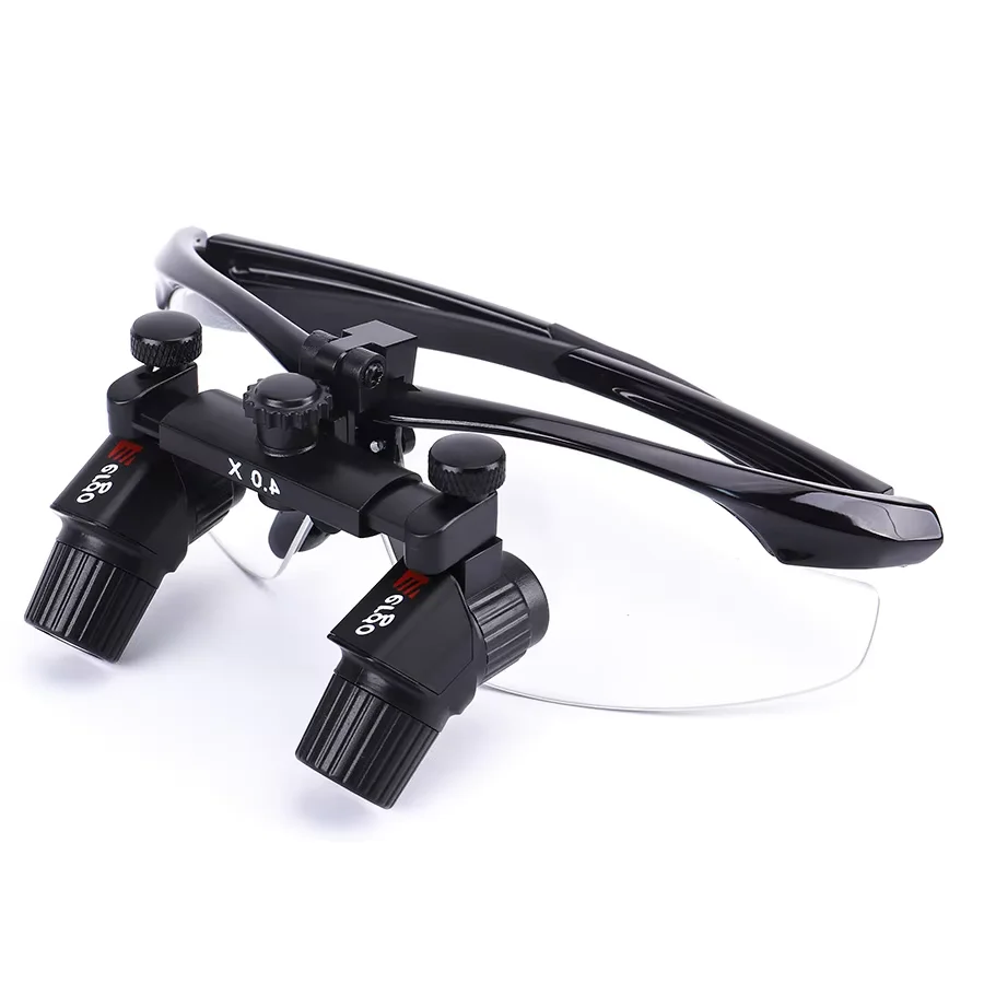 Surgical 4x Magnifying Dental Glasses Adjustable Pupil Distance 48 Degree Angle Ergonomic Design  Source CE Odontology Products