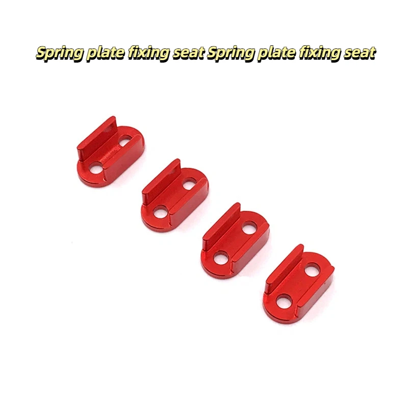 WPL Metal Upgrade Spring Plate Fixed Mounts Aluminum Alloy Replacement Parts For 1:16 RC Crawler Car B14 B16 B24 B36