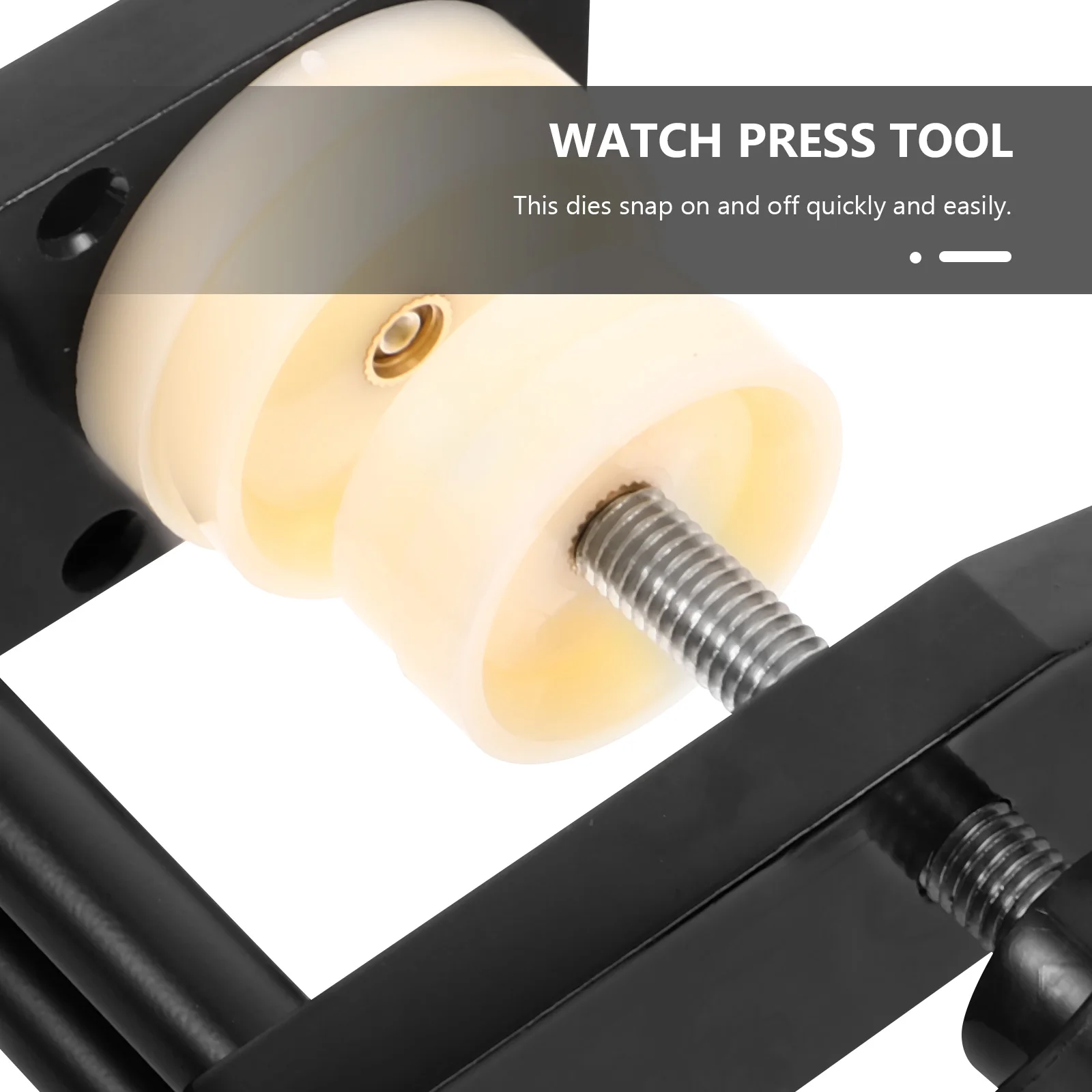 

1Pc Steel Spiral Watch Press Tool Rear Cover Remover Back Case Closer Fitting Watch Repair