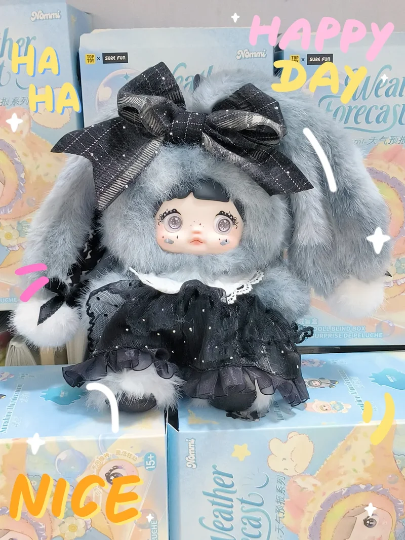 

Presale Official Nommi Weather Forecast Mystery Boxes Doll Decorative Backpack Pendant Anime Cute Blind Box Fans Birthday Gift