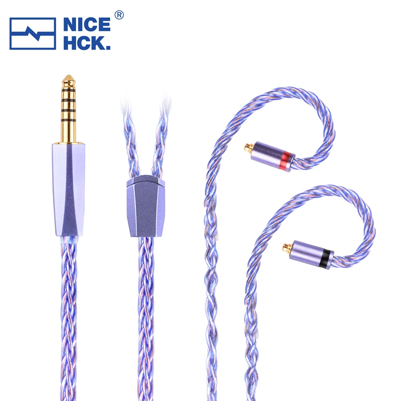 NICEHCK Spacecloud Ultra Flagship Cable 6N Litz Silver Plated OCC+7N OCC Mixed Wire 3.5/2.5/4.4 MMCX/0.78/N5005 Pin For Bravery