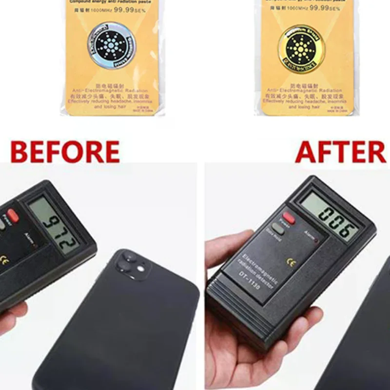 

Universal Anti-Radiation Stickers Mobile Phone Round Quantum Shield Sticker for PC Laptop EMF Protection Sticker