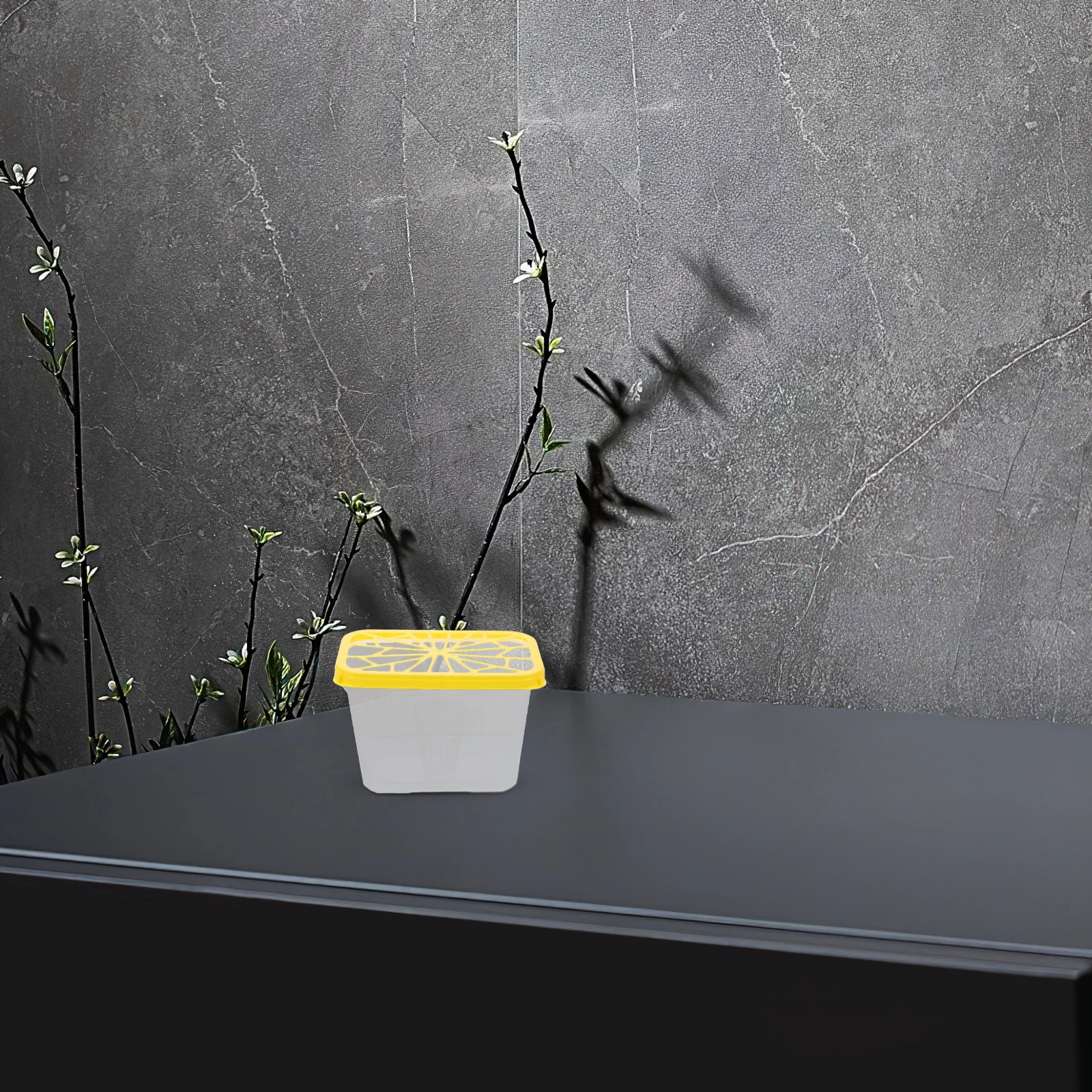 

4Pcs Compact Moisture Absorber Box Ideal for Wardrobe Shoe Cabinet Bookcase Easy to Use and Carry Box for Humidity Absorber