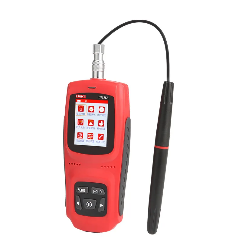 

UT335A UT335B Handheld Digital Gauss Meter 0-3000mT Automatic Manual Zeroing for Magnetic Field Detection