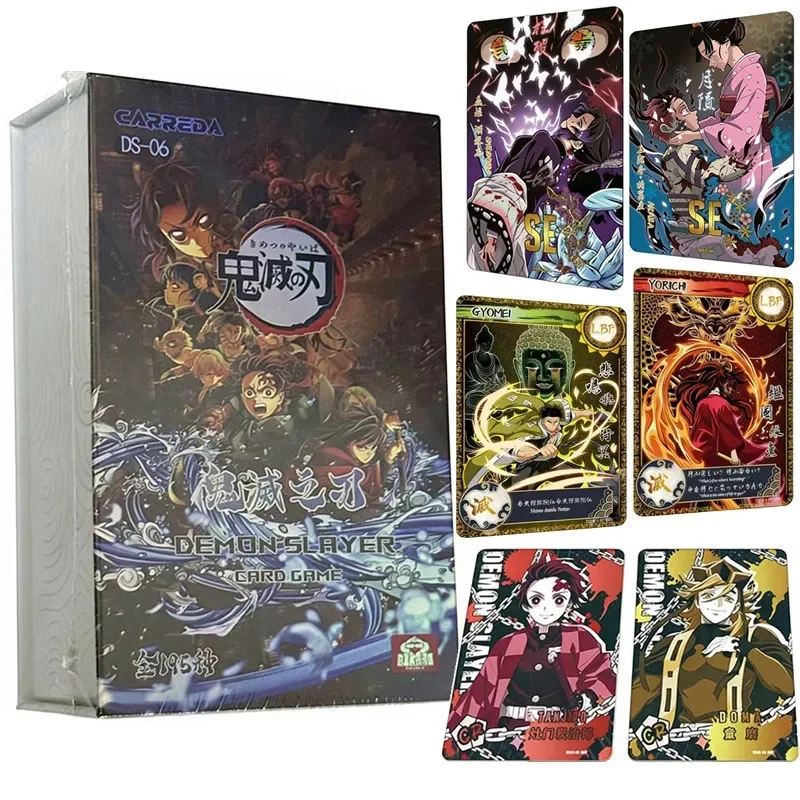 

Genuine Demon Slayer Cards Journey Series Collectible Cards Vol.6 DS-06 Anime Character Game Peripheral Kids Toys and Gifts
