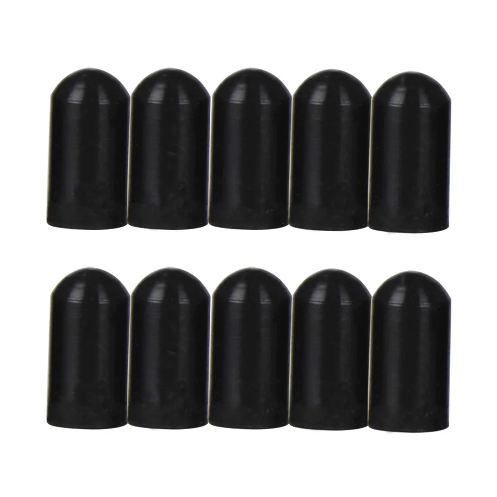 10Pcs Pelindung Ujung Drumstick Silikon, Penutup Peredam Suara Fleksibel dan Tahan Lama untuk Latihan Drum, Ujung Peredam Suara Drumstick