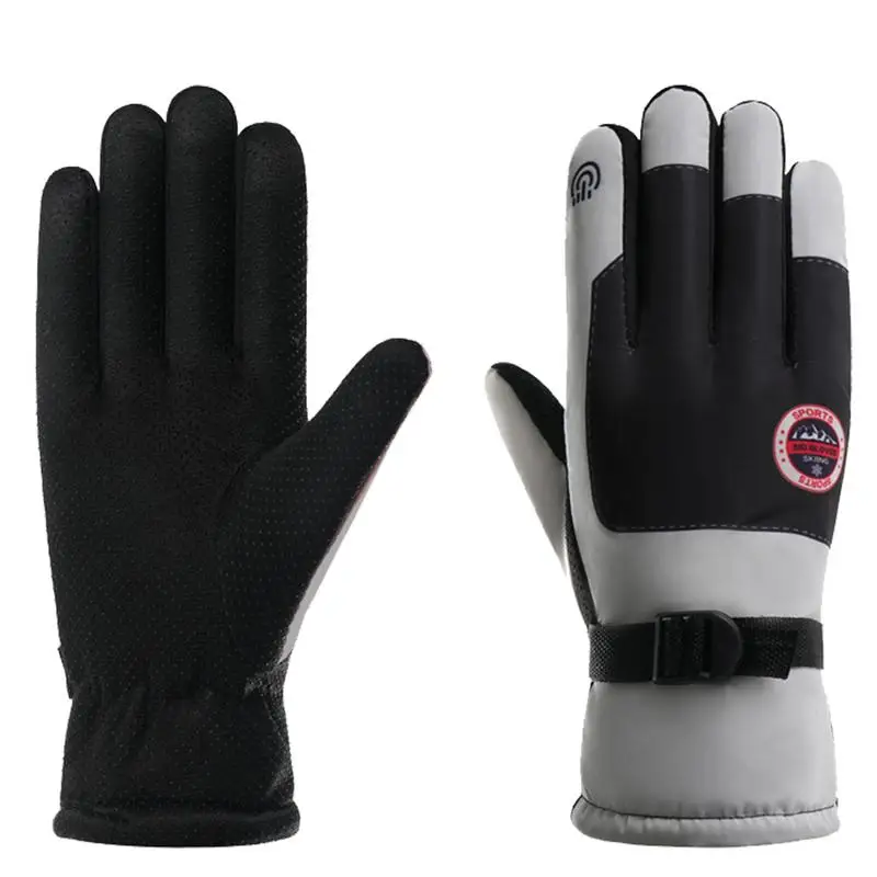 Winter Gloves Windproof Warm Gloves For Winter Cold Weather Winter Warm Snow Gloves For Driving Hiking Snow Work Men & Women