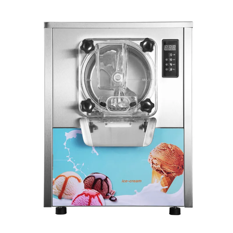 Ice Cream Machine Commercial Hard New Automatic Desktop Haagen-dazs Stainless Steel Freeze Equipments Refrigeration Cone Maker