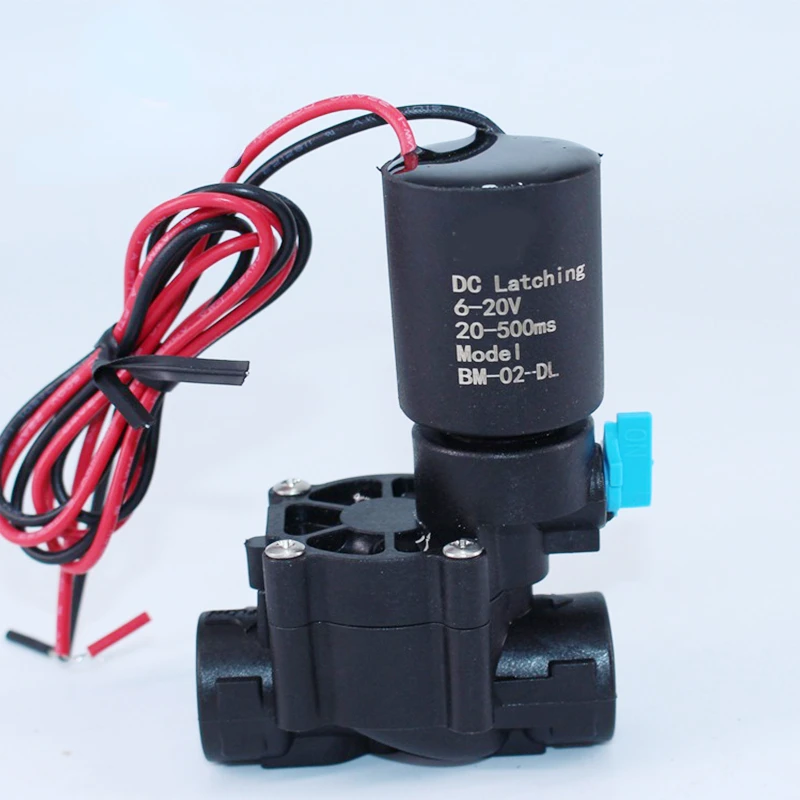 

3/8" 1/2" Irrigation Water Latching Solenoid Valve For Landscape Agriculture 220VAC 12VDC 24VAC 24VDC Normally Closed