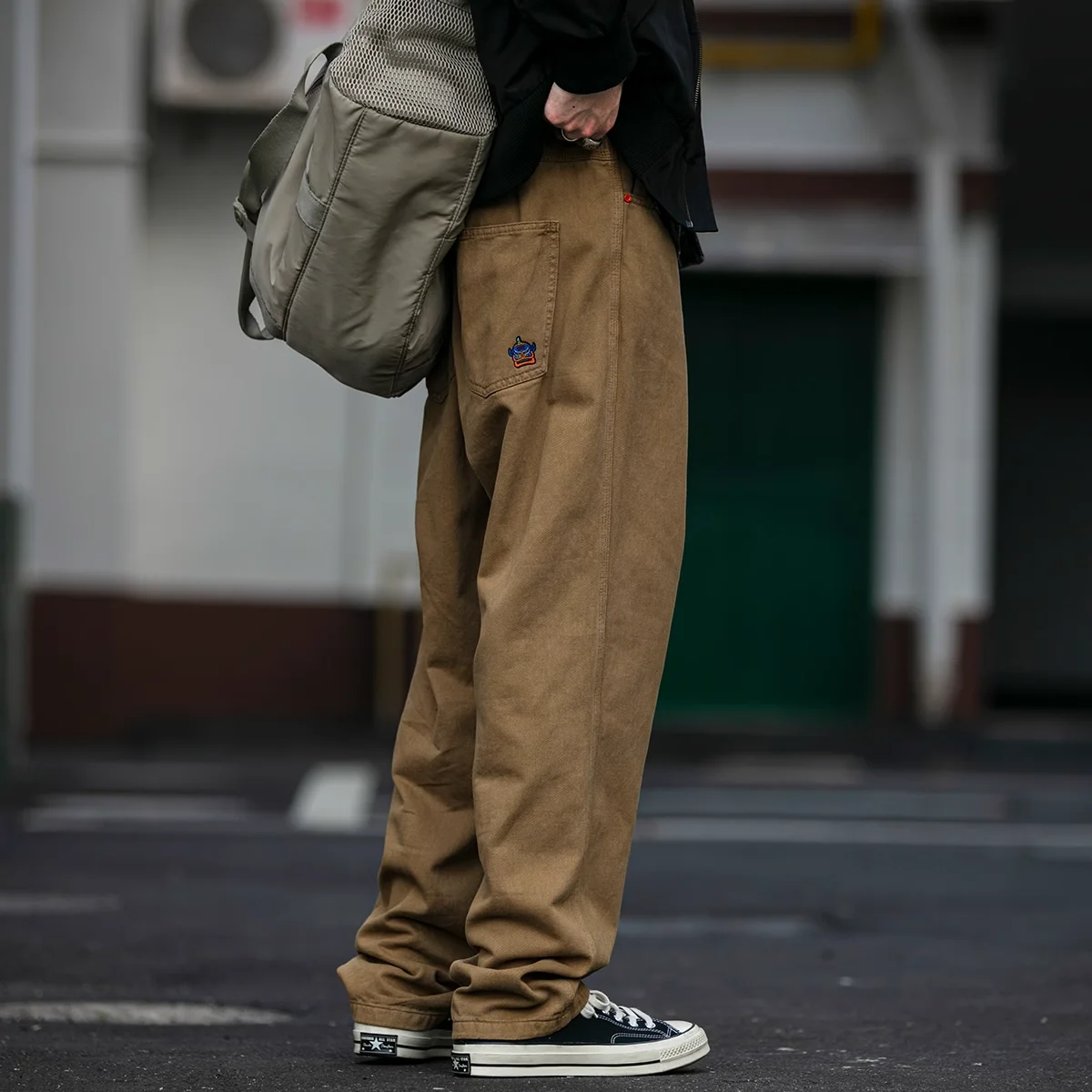 Japanese Streetwear High Quality Cargo Pants For Men Clothing Harajuku Casual Straight-Leg Trousers Korean Fashion Baggy Pants