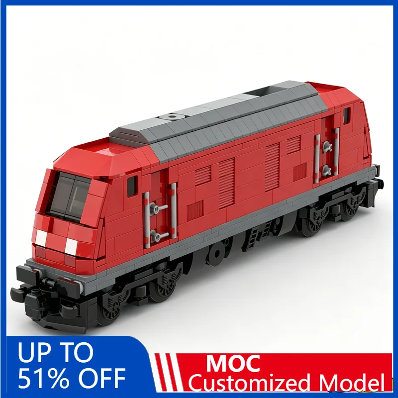 

732 Pcs Db Br 245 Traxx Locomotive Building Blocks Diy Educational Assembly Toy Train Engine Display Collection Christmas Gift
