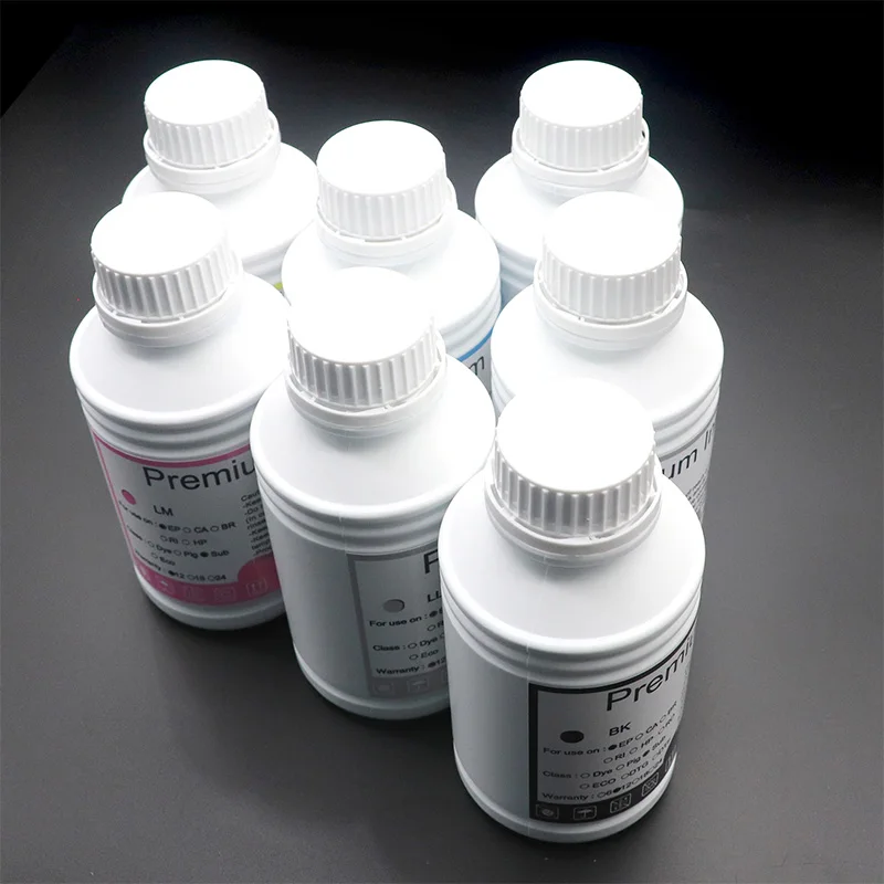 1000ml Compatible Epson Thermal Transfer Ink EPSON P7580 Large Format Inkjet Printer DTF Ink Ironing Phone Case Transfer Ink