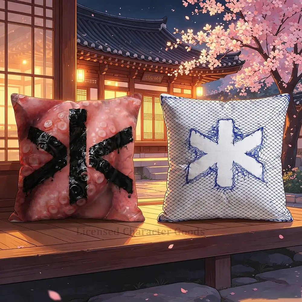 Alvaro D-Diaz Double Sided Print Soft Throw Pillow Cover Washable RV Camper Interior No Insert