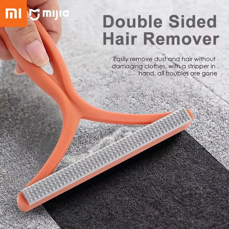 

Xiaomi Mijia Double Sided Hair Remover For Clothes Pet Cat Lint Remover Fuzz Fabric Shaver Scraper Brush Fur Remover Clean Tool