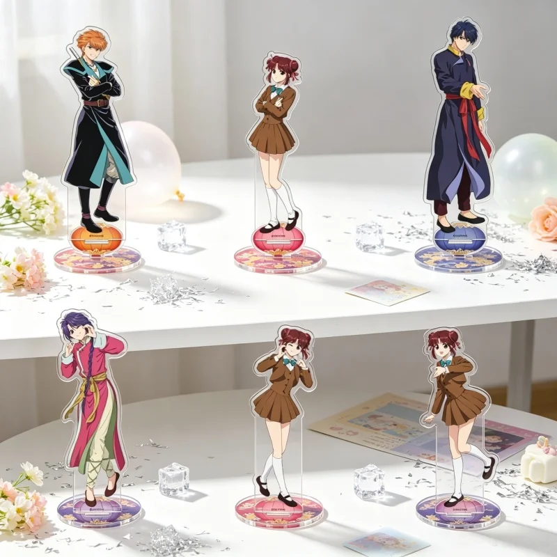 Acrylic Standee Fushigi Yûgi Anime15CM Acrylic Stand Figure Keychain Tamahome/Hotohori/Nuriko Cosplay ExquisiteProduct Wholesale