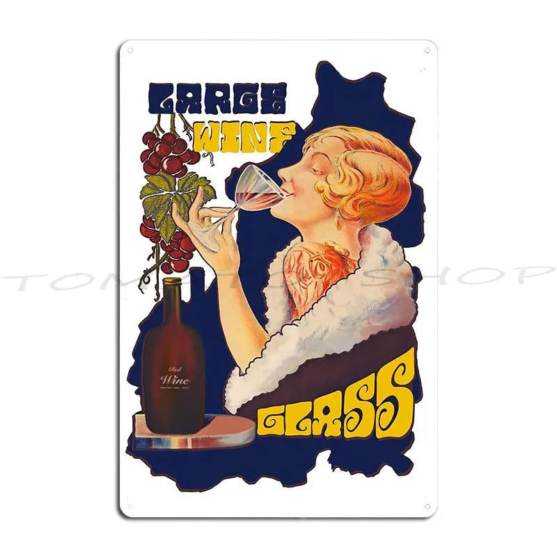 Yourself A Drink, Put On Some Lipstick And Pull Yourself Together  Metal Signs Mural Pub Pub Club Iron Tin Sign Poster