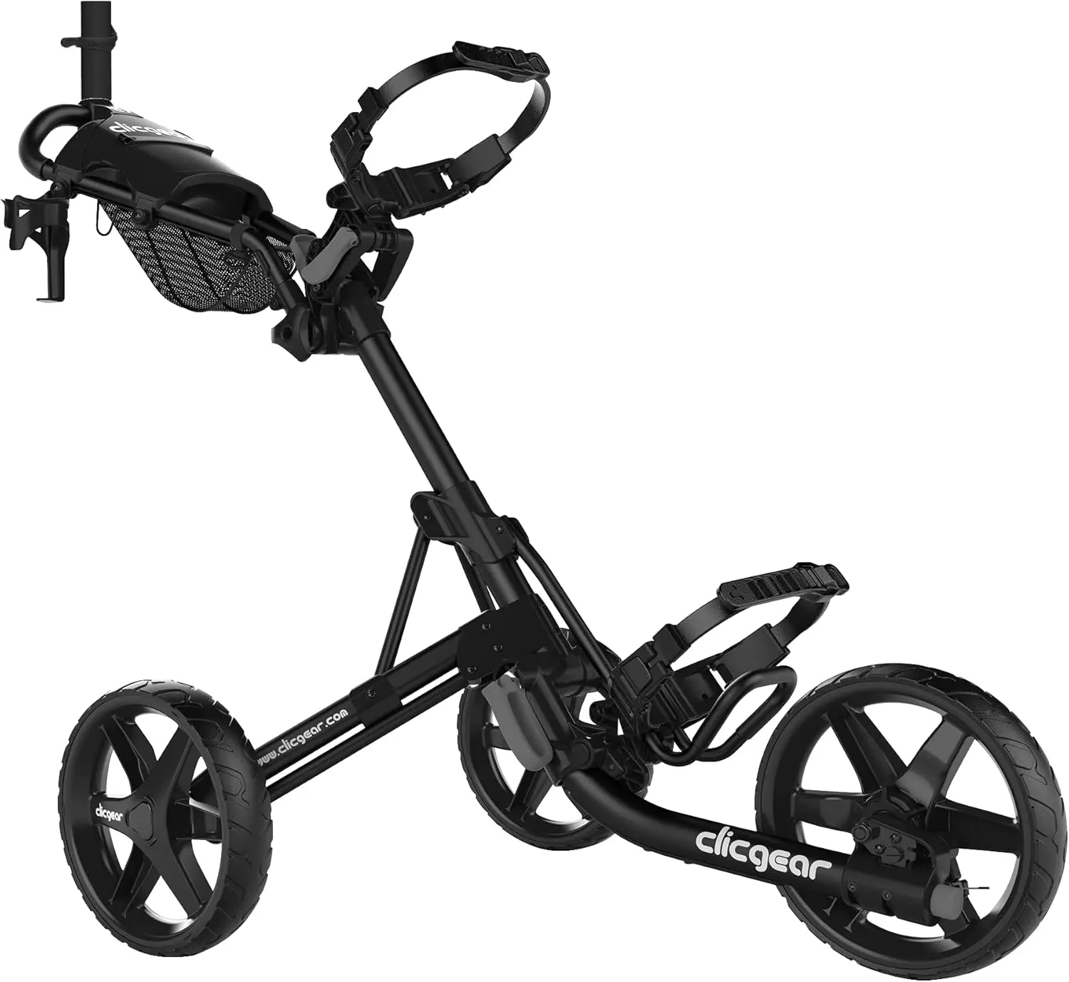 Model 4.0 Golf Push Cart, 3-Wheel Foldable Walking Golf Cart