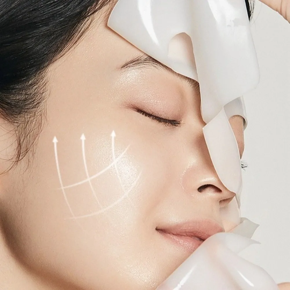 New FLOWERWAY Deep Collagen Face Masks Moisturizing Brightening Facial Masks Collagen Skin Care Sheet Mask Face