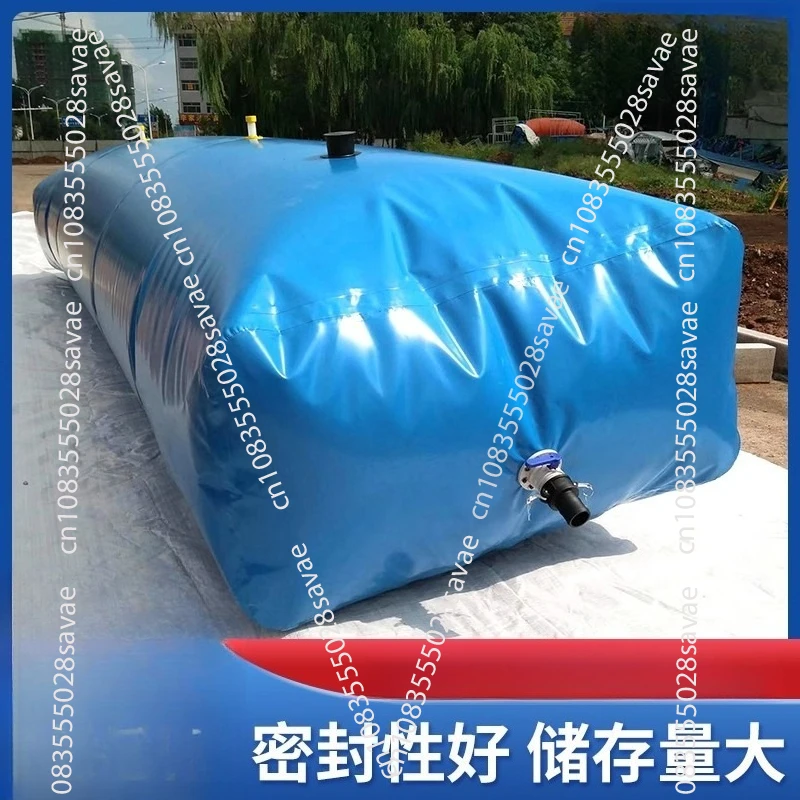 Soft Water Bag with Large Capacity, Drought Resistance, Large Folding, Portable Soft Agricultural Bag for Water Storage