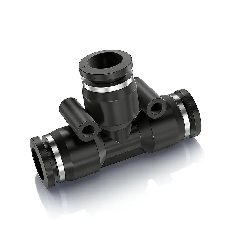 

Pneumatic quick connector PU/PE/PY/PV/PZ- 04/06/08/10 straight and tee pneumatic pipe quick connector