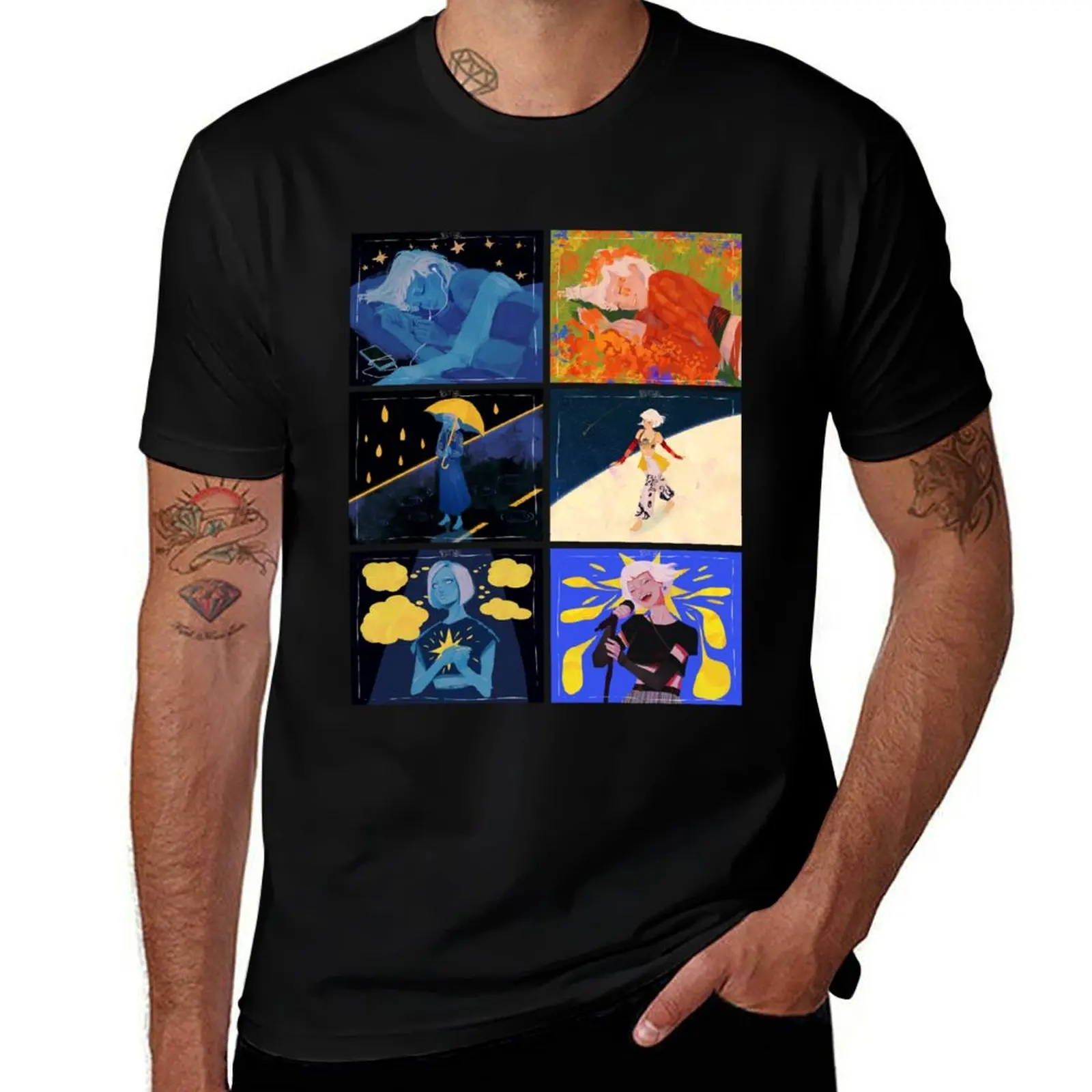 Daydreamer Set T-Shirt Running Gym Short Sleeve Sports Tee T-Shirt
