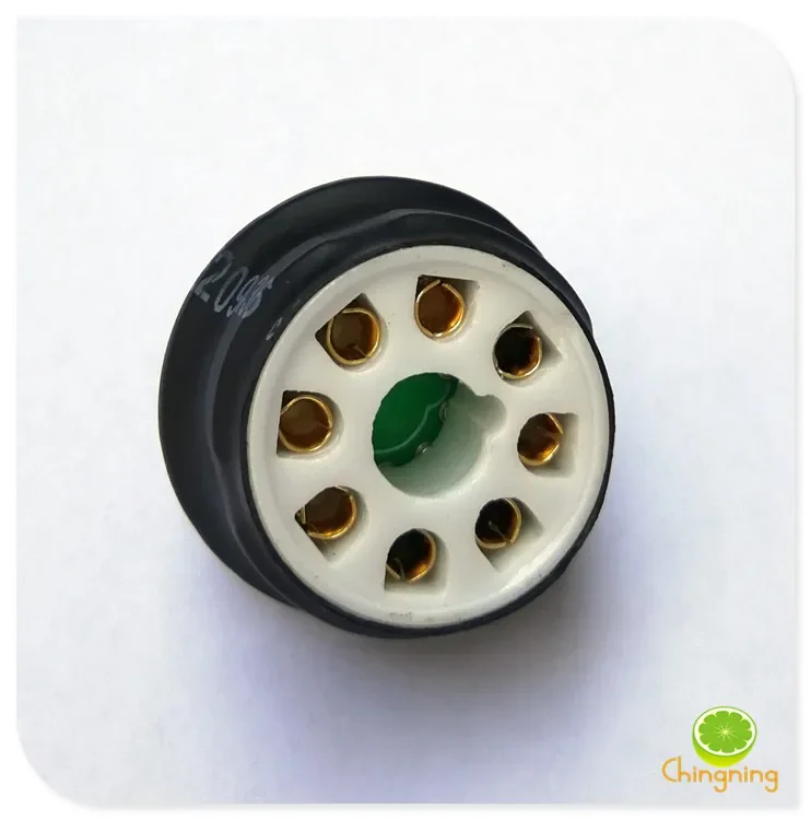 6v6gt/6p6p Replace El84/6p14 Gold-plated Silver-plated Electronic Tube Conversion Socket 9 Feet and 8 Feet