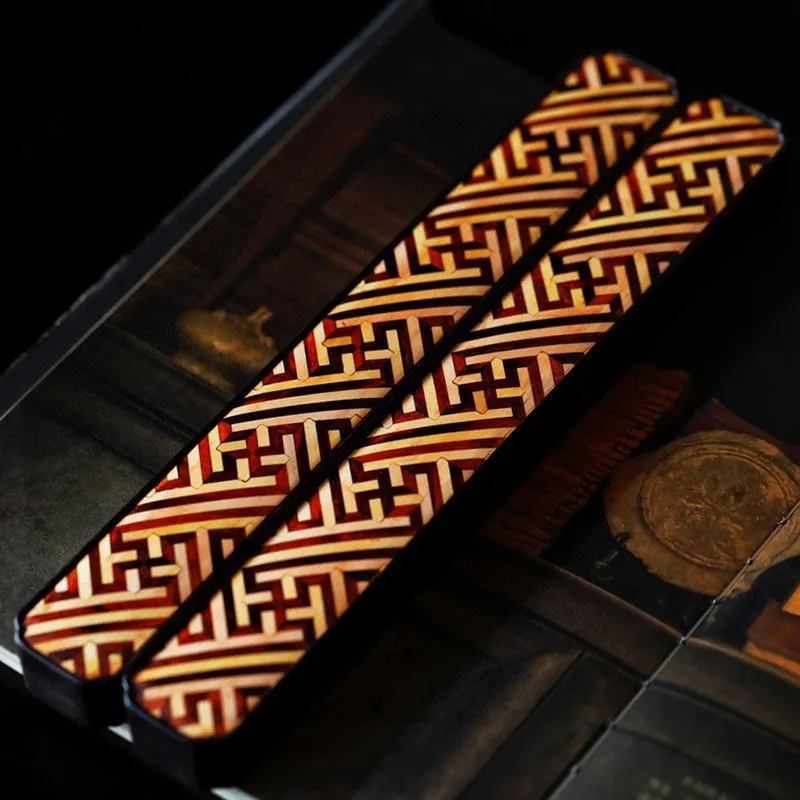 Swastika pattern ground ruler cultural play collection ornament