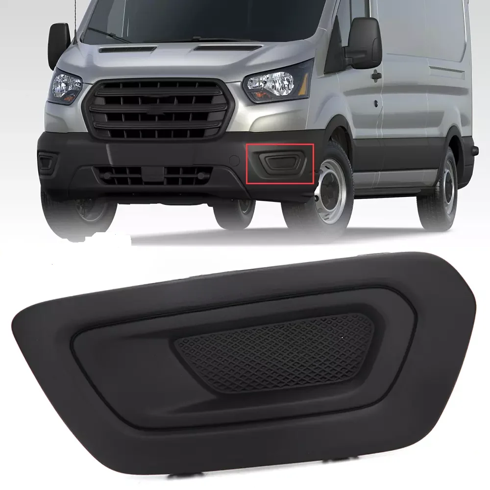 

Car Left Front Bumper Fog Light Lamp Cover Lamp Cover Frame Grille Lid Bezel Trim For Ford Transit 2020-2022