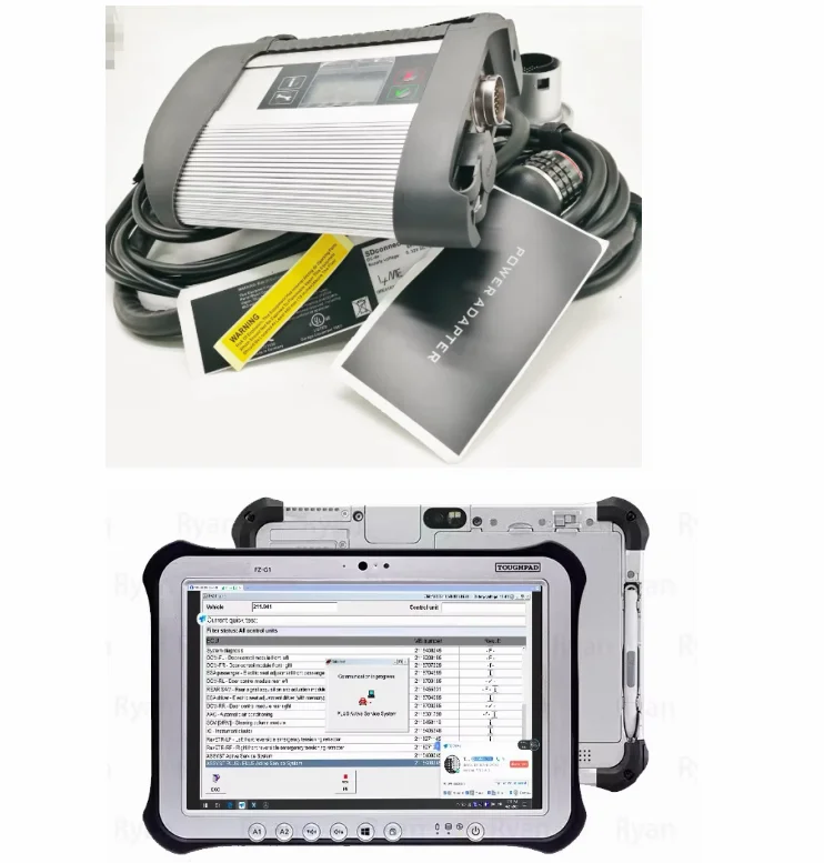 

FZ-G1 High Quality MB Star C4 Multiplexer V2023.09 MB SD Connect Compact 4 Diagnostic Tools Full Set Cable Diagnostic Tool