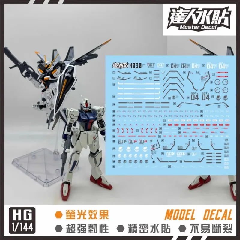 Наклейки Master Decal H030, флуоресцентные водные декали для HGUC 1/144 Windam L, высокоточные наклейки для сборки моделей своими руками