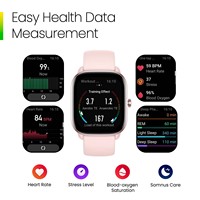 Original Amazfit GTS 4 Mini Smart Watch - 120+ Sports Modes 1.65\
