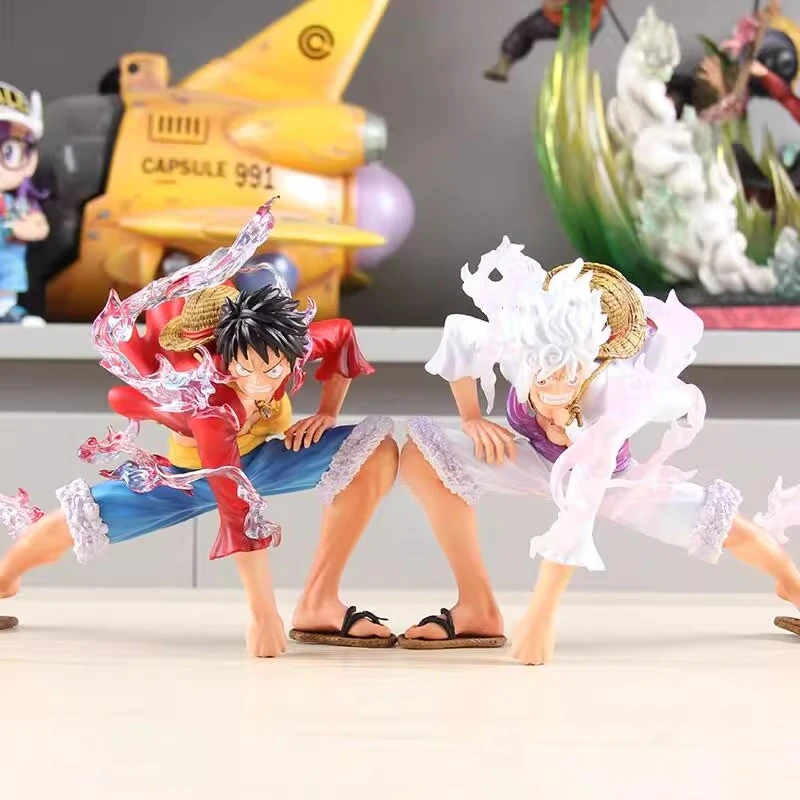 

16cm JT Toys ONE PIECE Anime Figure 8x Mirror Monkey D. Luffy Figurine Second Gear Statue Collection PVC Decoration Gift Toys