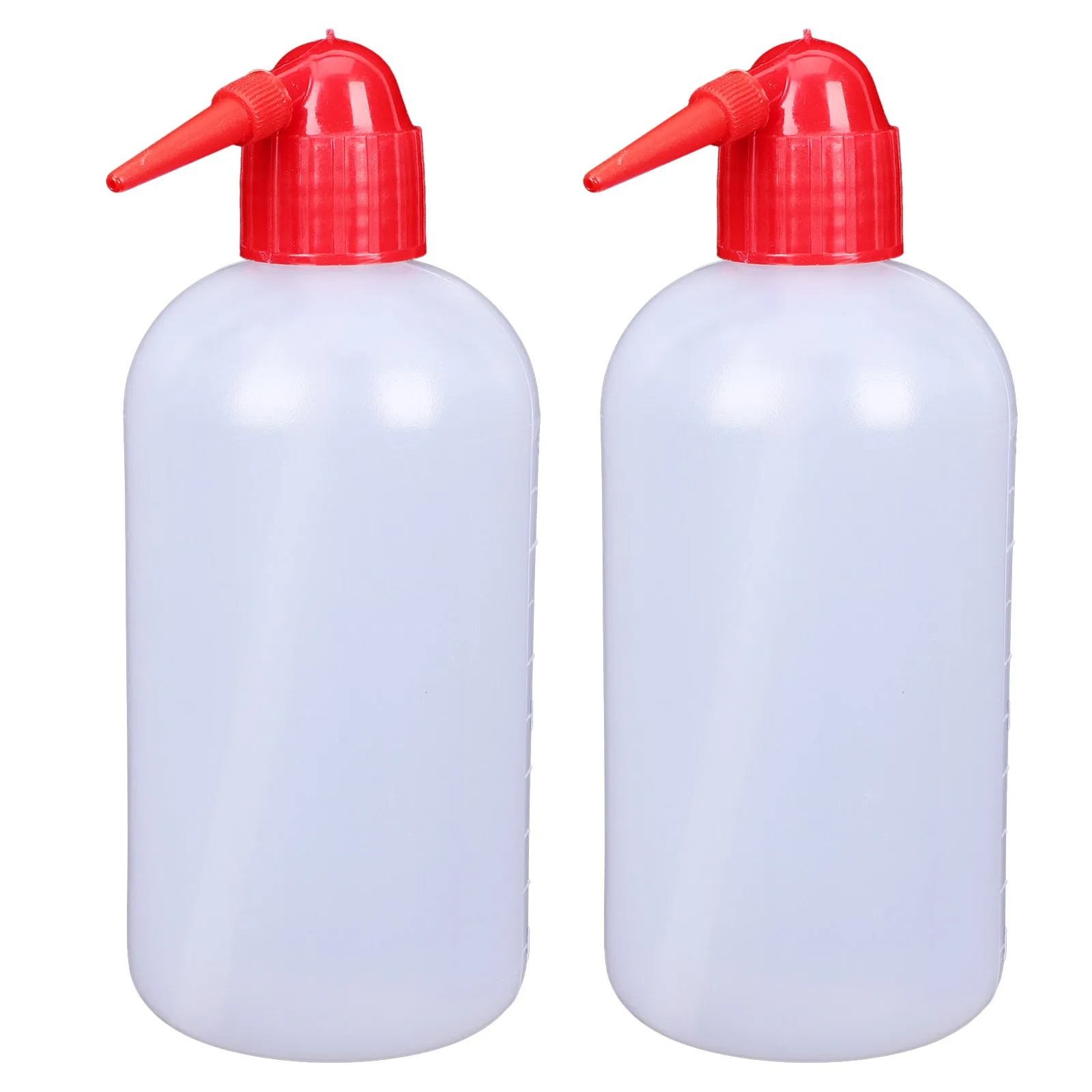 

2pcs Cleaning Bottle Lab Squirt Clear Plastic Squeeze Wash Succulent Watering Craft Paints Home Use Lightweight Portable
